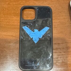 Gotham Knights Nightwing Logo Case-Mate iPhone Case Black and Blue Phone Case